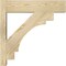 Ekena Millwork Merced Block Rough Sawn Outlooker, Douglas Fir, 6"W x 22"D x 22"H OUT06X22X22MRC05RDF - alternate 4